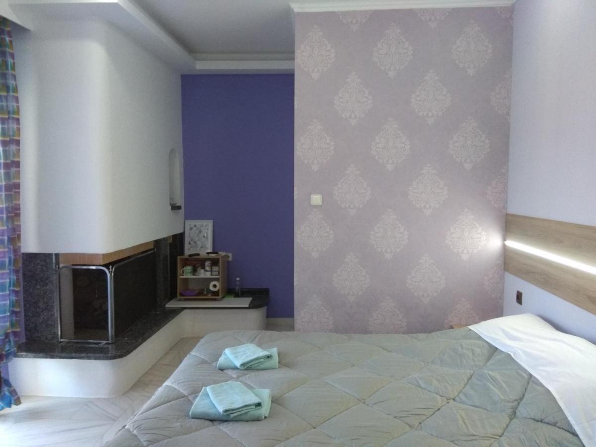 Villa Agnanti Apts And Suites Agio Pnevma ภายนอก รูปภาพ