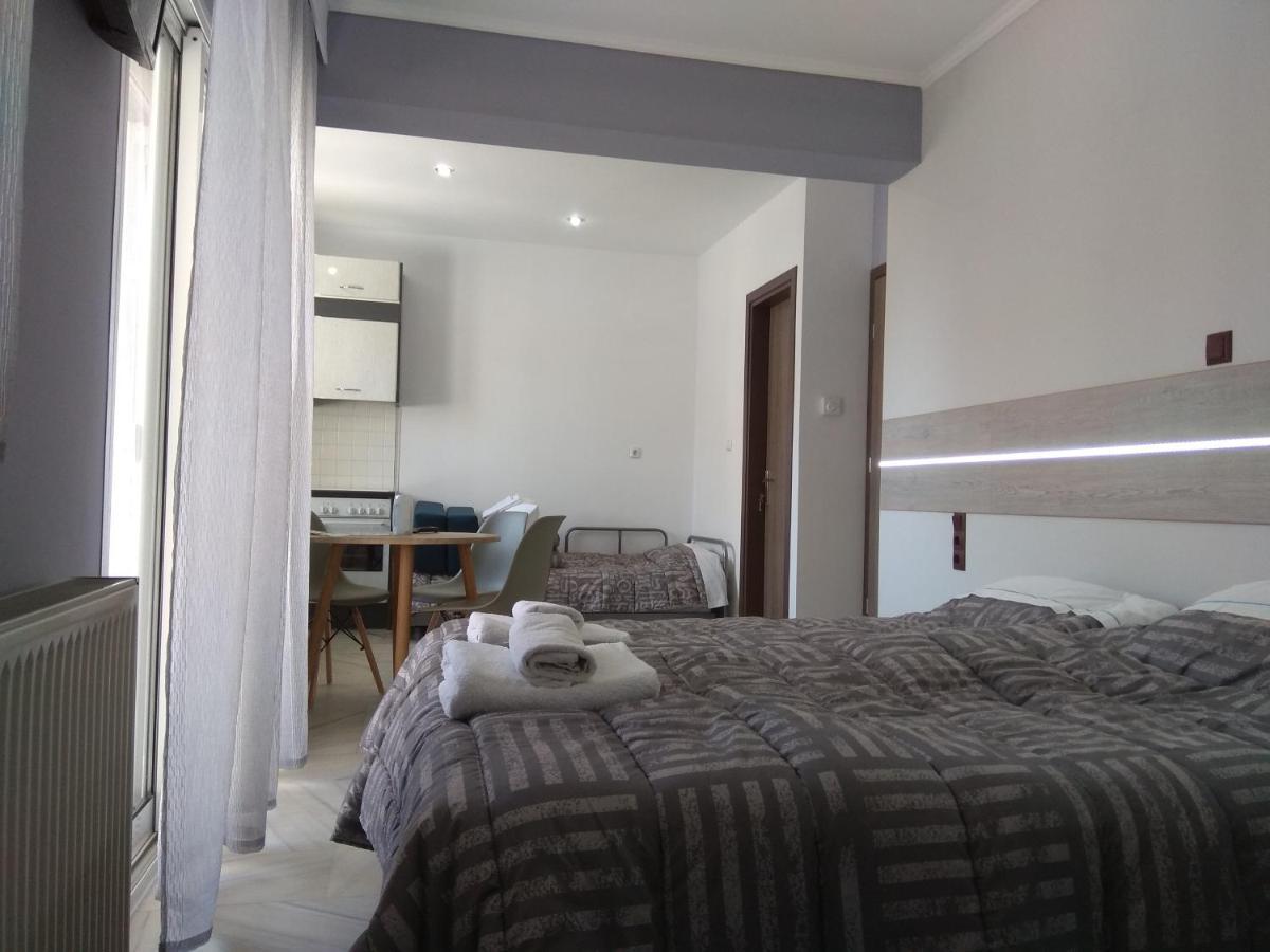 Villa Agnanti Apts And Suites Agio Pnevma ภายนอก รูปภาพ