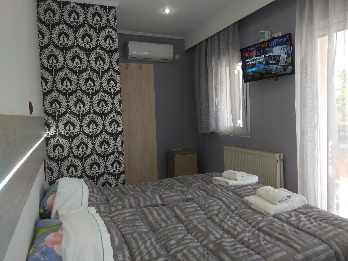 Villa Agnanti Apts And Suites Agio Pnevma ภายนอก รูปภาพ