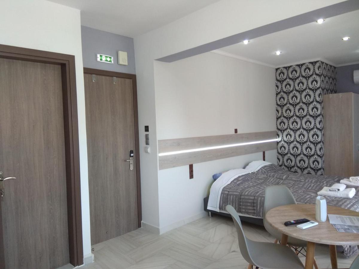 Villa Agnanti Apts And Suites Agio Pnevma ภายนอก รูปภาพ