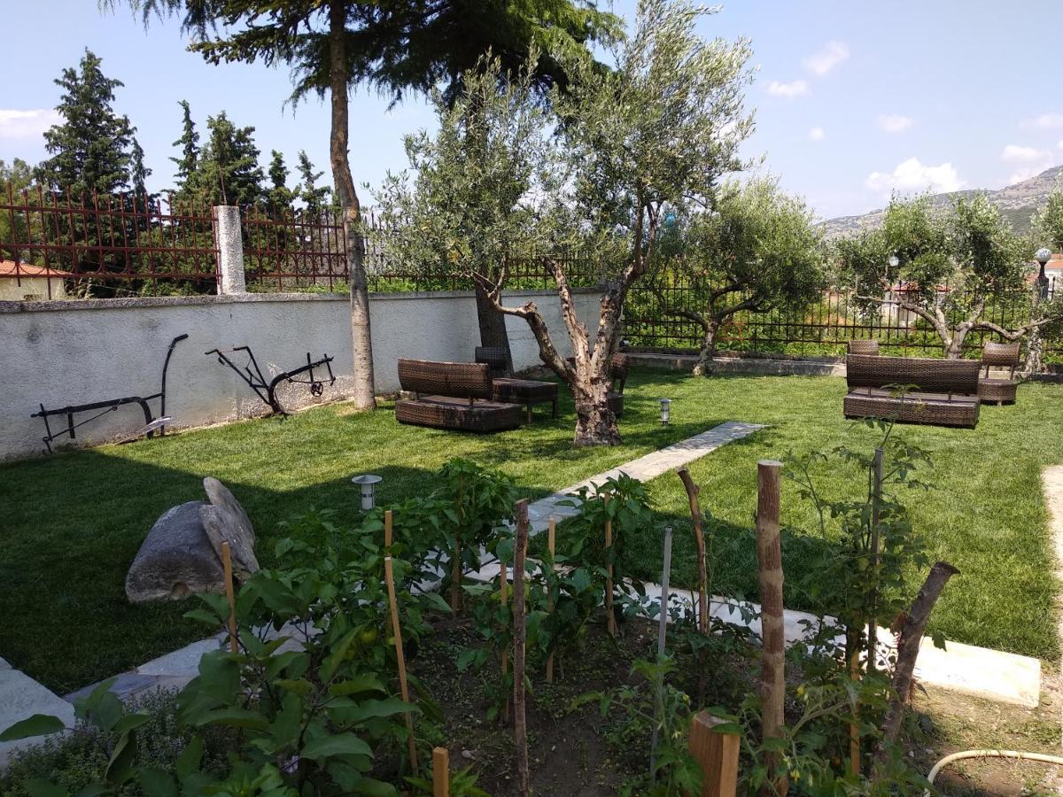 Villa Agnanti Apts And Suites Agio Pnevma ภายนอก รูปภาพ
