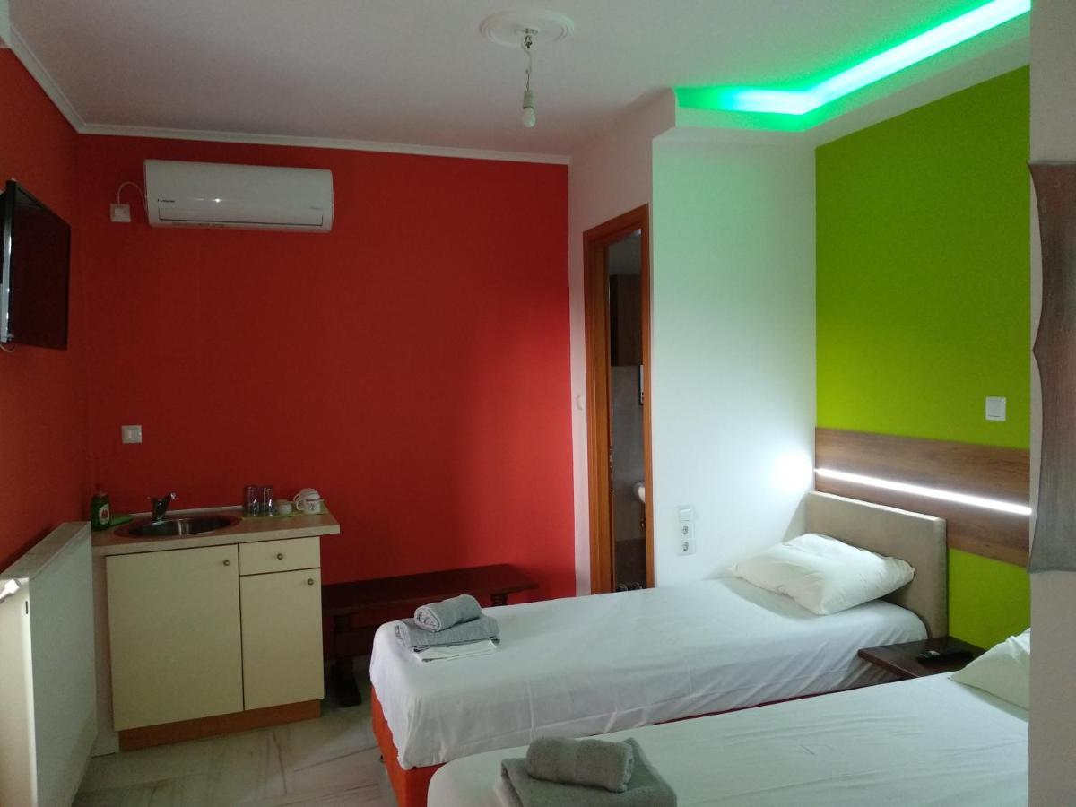 Villa Agnanti Apts And Suites Agio Pnevma ภายนอก รูปภาพ