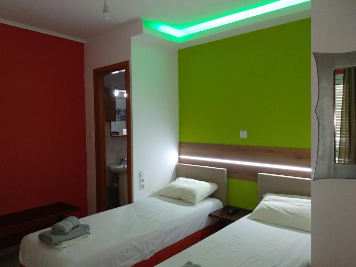 Villa Agnanti Apts And Suites Agio Pnevma ภายนอก รูปภาพ