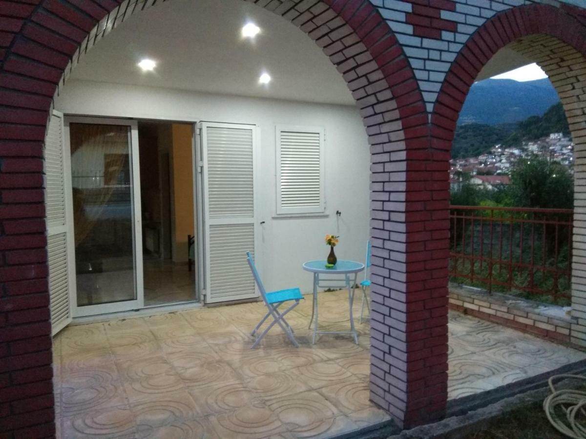 Villa Agnanti Apts And Suites Agio Pnevma ภายนอก รูปภาพ