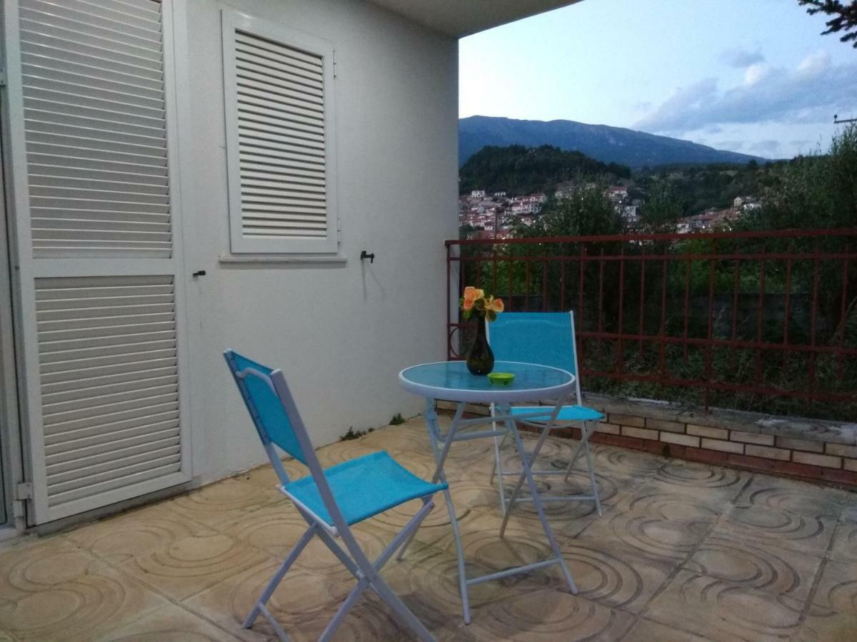 Villa Agnanti Apts And Suites Agio Pnevma ภายนอก รูปภาพ