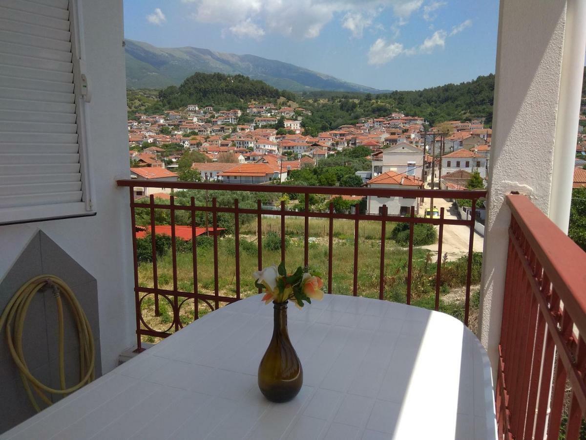 Villa Agnanti Apts And Suites Agio Pnevma ภายนอก รูปภาพ