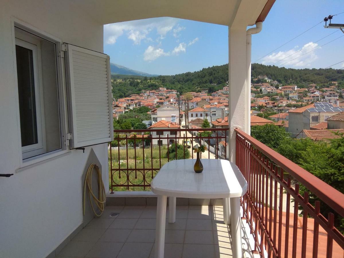 Villa Agnanti Apts And Suites Agio Pnevma ภายนอก รูปภาพ
